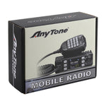 Rádio móvel AnyTone AT-779UV VHF / UHF banda dupla 200 canais 25W FM para carro, walkie talkie