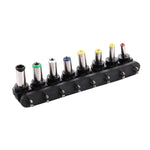 Carregador universal para portátil notebook 100W com carregador de carro, adaptador de energia AC, 8 adaptadores de energia e 1 porta USB para Samsung, Sony, Asus, Acer, IBM, HP, DELL, ficha US