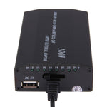 Carregador universal para portátil notebook 100W com carregador de carro, adaptador de energia AC, 8 adaptadores de energia e 1 porta USB para Samsung, Sony, Asus, Acer, IBM, HP, DELL, ficha UK, ficha AU, ficha EU, ficha UK
