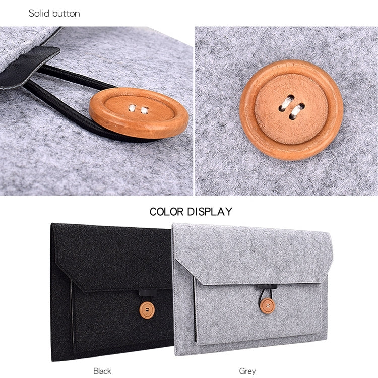 Bolsa interior para portátil em feltro multiusos ND06 para portátil de 12,5 polegadas, 12,5 polegadas