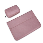 Bolsa Interna para Portátil de 14,1 polegadas com Fecho Magnético Invisível Horizontal em Pele PU PU01S, com Bolsa Pequena, 14,1 polegadas com Bolsa Pequena