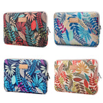 Capa Sleeve Lisen 6.0 polegadas com Zíper e Folhas Coloridas, Mala de Transporte para Amazon Kindle, 6.0 polegadas