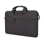 ST02S Waterproof Tear Resistance Hidden Portable Strap One-shoulder Handbag for 14.1 inch Laptops, with Suitcase Belt, ST02S 14.1 inch Black, ST02S 14.1 inch Dark Gray, ST02S 14.1 inch Pink, ST02S 14.1 inch Light Grey, ST02S 14.1 inch Navy Blue