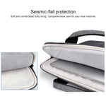 ST02S Waterproof Tear Resistance Hidden Portable Strap One-shoulder Handbag for 14.1 inch Laptops, with Suitcase Belt, ST02S 14.1 inch Black, ST02S 14.1 inch Dark Gray, ST02S 14.1 inch Pink, ST02S 14.1 inch Light Grey, ST02S 14.1 inch Navy Blue