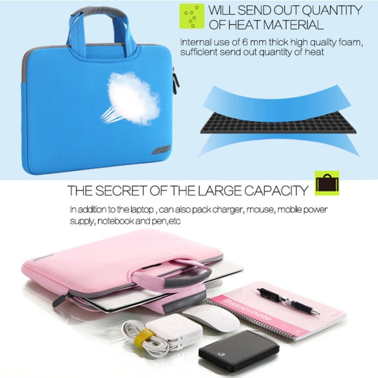 Bolsa Portátil Permeável ao Ar de 12 polegadas para MacBook, Lenovo e outros Portáteis, Tamanho: 32x21x2cm, 12 polegadas Magenta, 12 polegadas Cinzento, 12 polegadas Verde, 12 polegadas Rosa, 12 polegadas Preto