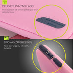 Bolsa Portátil Permeável ao Ar de 12 polegadas para MacBook, Lenovo e outros Portáteis, Tamanho: 32x21x2cm, 12 polegadas Magenta, 12 polegadas Cinzento, 12 polegadas Verde, 12 polegadas Rosa, 12 polegadas Preto