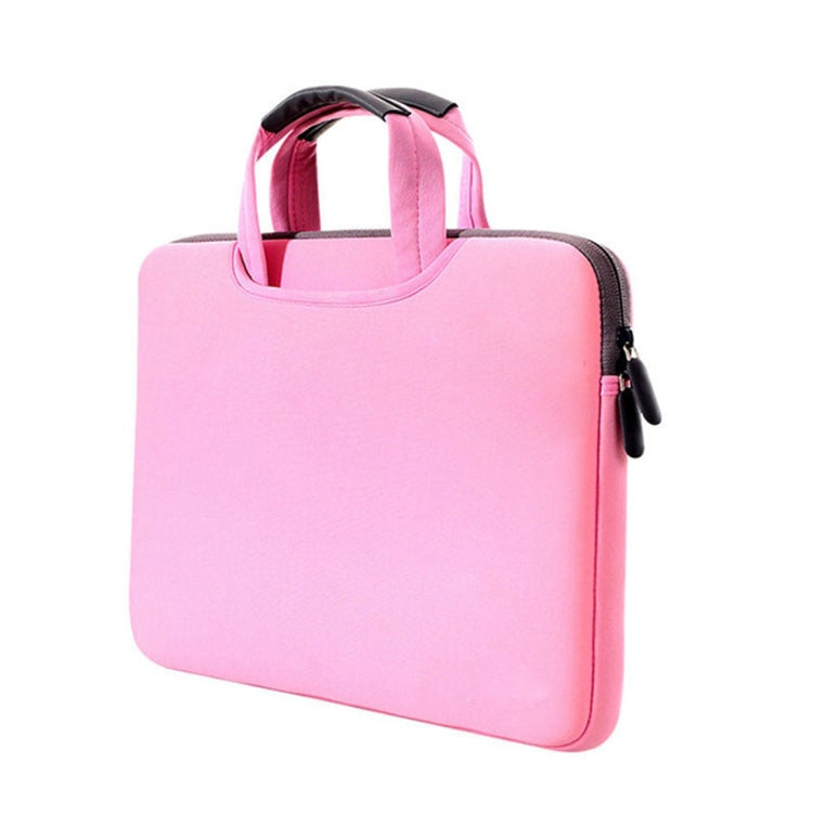 Bolsa Portátil Permeável ao Ar de 15,4 polegadas para MacBook Air / Pro, Lenovo e outros Portáteis, Tamanho: 38x27,5x3,5cm, 15,4 polegadas Cinzento, 15,4 polegadas Verde, 15,4 polegadas Rosa, 15,4 polegadas Preto