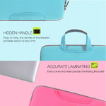 Bolsa Portátil Permeável ao Ar de 15,4 polegadas para MacBook Air / Pro, Lenovo e outros Portáteis, Tamanho: 38x27,5x3,5cm, 15,4 polegadas Cinzento, 15,4 polegadas Verde, 15,4 polegadas Rosa, 15,4 polegadas Preto