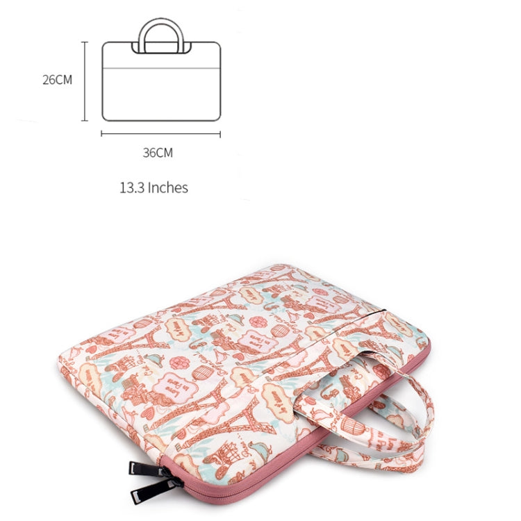 Mala de Lona Impermeável ST01DZ para Laptop de 13,3 polegadas