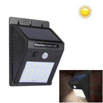 20 LEDs para Quintal / Jardim / Casa / Entrada / Escadas / Parede Exterior, Luz Branca de 20 LEDs