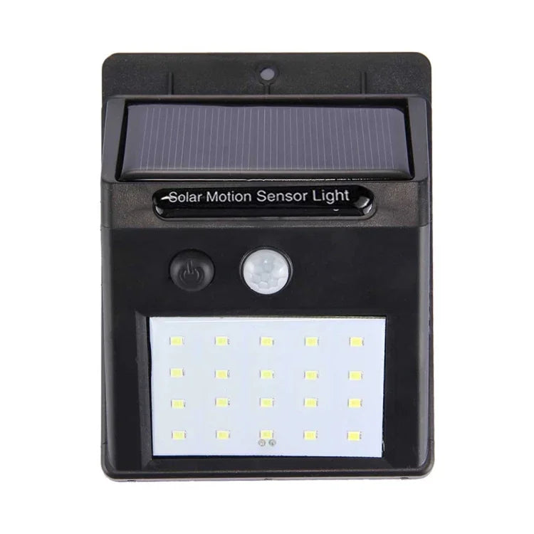 20 LEDs para Quintal / Jardim / Casa / Entrada / Escadas / Parede Exterior, Luz Branca de 20 LEDs