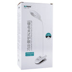 Luz de proteção ocular com 28 LEDs, pescoço de ganso flexível, design de anel oco com clipe e função de pequena luz noturna, TGX-770
