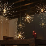 Luz Decorativa LED com 150 LEDs e Caixa para Pilhas, com Controlo Remoto, Luz Colorida 30CM, Luz Branca 30CM, Luz Branca Quente 30CM