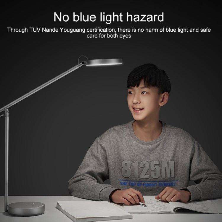 Candeeiro de secretária inteligente Huawei OPPLE com proteção ocular, escurecimento automático e luz de leitura anti-luz azul