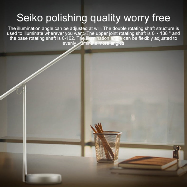 Candeeiro de secretária inteligente Huawei OPPLE com proteção ocular, escurecimento automático e luz de leitura anti-luz azul