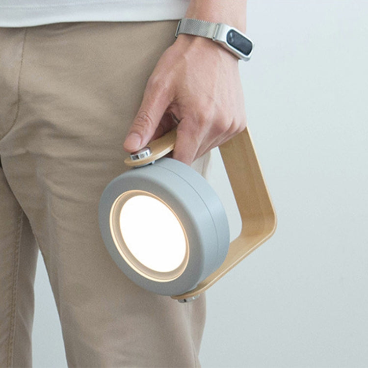 Lanterna recarregável DC 5V com controlo tátil e luz LED, luz branca
