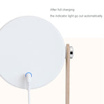 Lanterna recarregável DC 5V com controlo tátil e luz LED, luz branca
