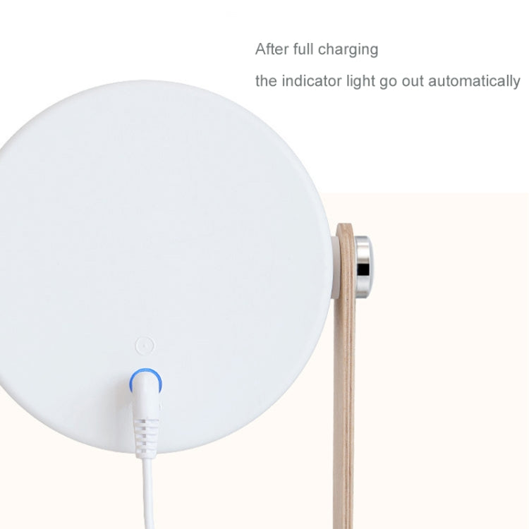 Lanterna recarregável DC 5V com controlo tátil e luz LED, luz branca