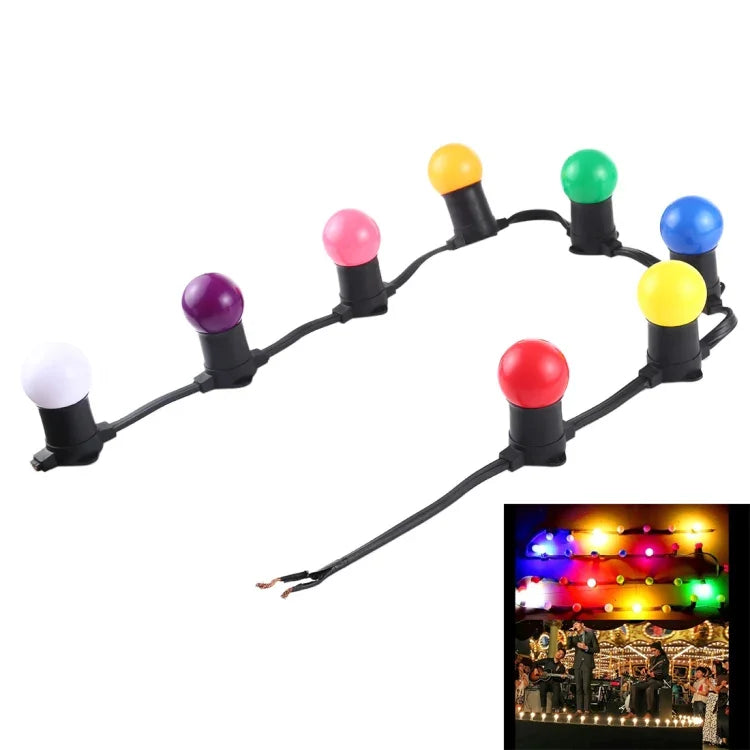 1m 2W E27 8 LEDs 2835 SMD Lâmpadas LED para Decoração de Casa, CA 110V, CA 110V, CC 12V, CA 220V