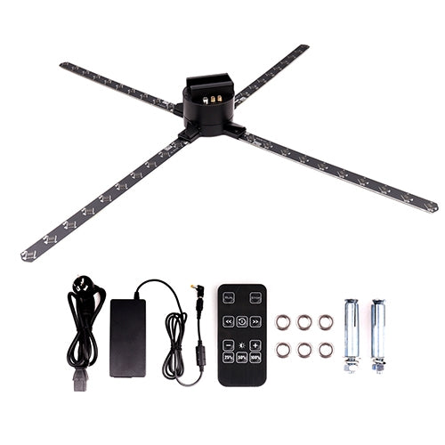 Ecrã Inteligente Holográfico Dsee-65H Painel 3D, Controlo por App WiFi, Resolução do Ecrã: 720 x 720 Pixels, Diâmetro: 65cm, Dsee-65H