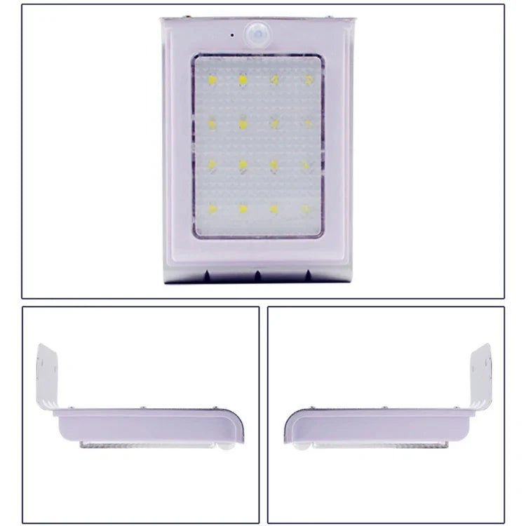 Luz Solar de Parede para Jardim com Indução por Corpo Humano LED