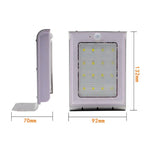 Luz Solar de Parede para Jardim com Indução por Corpo Humano LED