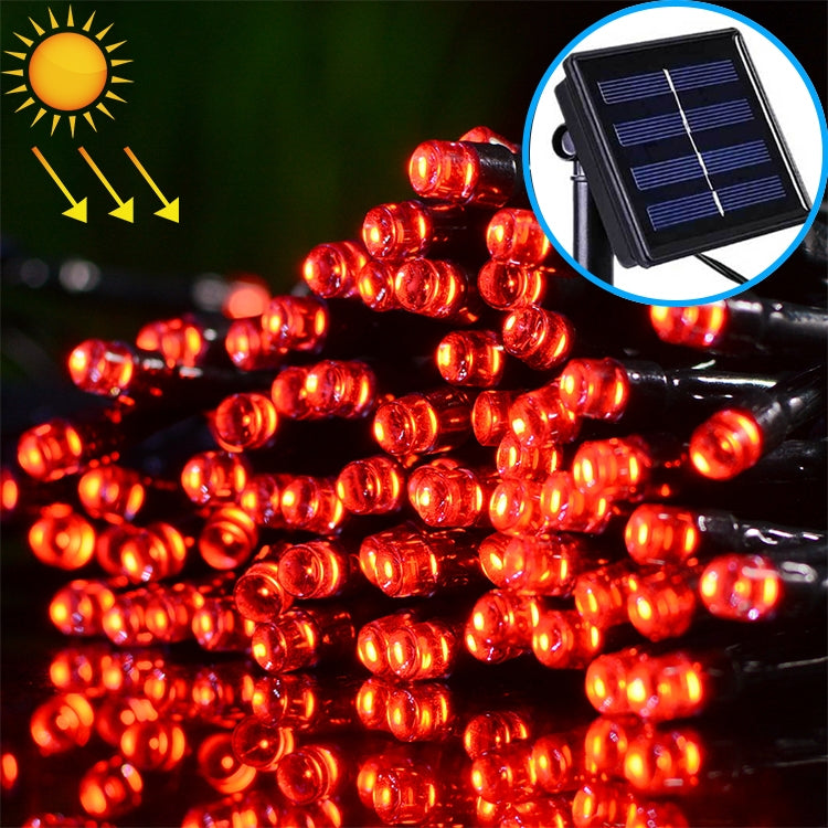 200 LEDs Fita de Luz Solar Impermeável para Decoração de Festival de Natal Exterior, Comprimento: 22m