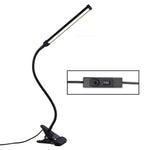 Candeeiro de Secretária LED 8W Dobrável Ajustável Proteção para os Olhos, Versão USB Plug-in, Versão USB Plug-in (Branco), Versão USB Plug-in (Preto)