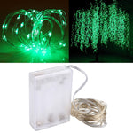 Luz Decorativa de Fada com 50 LEDs SMD 0603 e Caixa para 3 Pilhas AA, DC 5V, Luz Azul 5m, Luz Colorida 5m, Luz Rosa 5m, Luz Verde 5m, Luz Roxa 5m, Luz Vermelha 5m, Luz Branca 5m, Luz Branca Quente 5m, Luz Amarela 5m