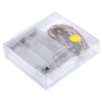 Luz Decorativa de Fada com 50 LEDs SMD 0603 e Caixa para 3 Pilhas AA, DC 5V, Luz Azul 5m, Luz Colorida 5m, Luz Rosa 5m, Luz Verde 5m, Luz Roxa 5m, Luz Vermelha 5m, Luz Branca 5m, Luz Branca Quente 5m, Luz Amarela 5m