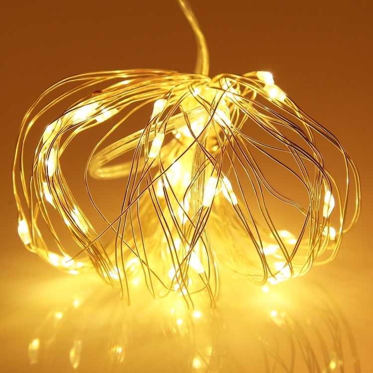 Luz Decorativa de Fada com 50 LEDs SMD 0603 e Caixa para 3 Pilhas AA, DC 5V, Luz Azul 5m, Luz Colorida 5m, Luz Rosa 5m, Luz Verde 5m, Luz Roxa 5m, Luz Vermelha 5m, Luz Branca 5m, Luz Branca Quente 5m, Luz Amarela 5m
