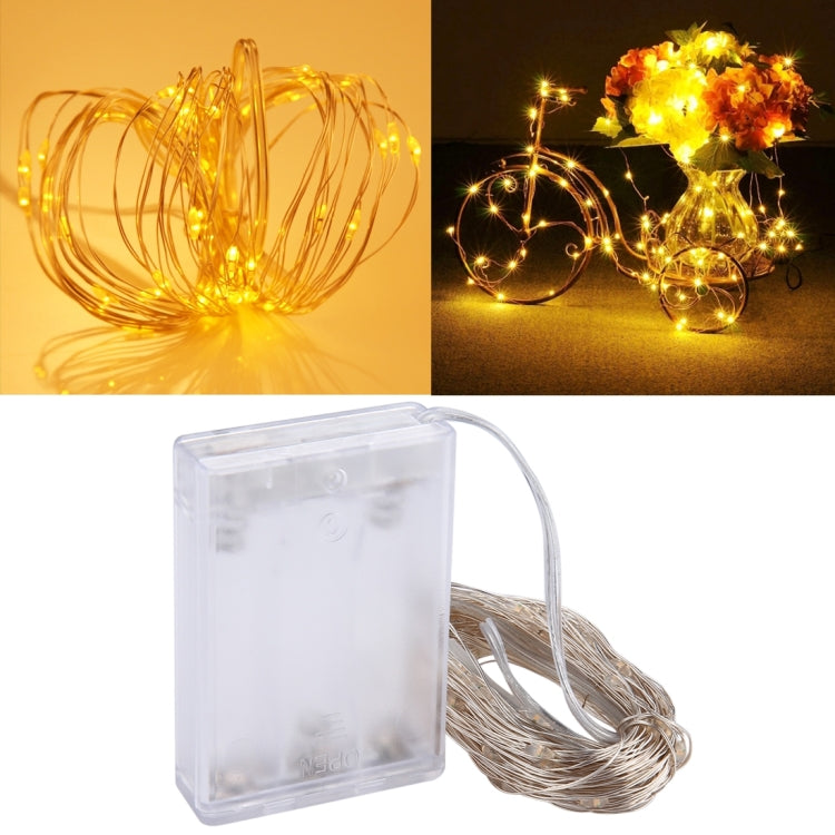 100 LEDs SMD 06033 x Pilhas AA Caixa Lâmpada de Fadas Luz Decorativa, DC 5V, 10m Luz Vermelha, 10m Luz Branca, 10m Luz Branco Quente, 10m Luz Amarela, 10m Luz Azul, 10m Luz Colorida, 10m Luz Rosa, 10m Luz Verde, 10m Luz Roxa
