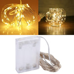 100 LEDs SMD 06033 x Pilhas AA Caixa Lâmpada de Fadas Luz Decorativa, DC 5V, 10m Luz Vermelha, 10m Luz Branca, 10m Luz Branco Quente, 10m Luz Amarela, 10m Luz Azul, 10m Luz Colorida, 10m Luz Rosa, 10m Luz Verde, 10m Luz Roxa