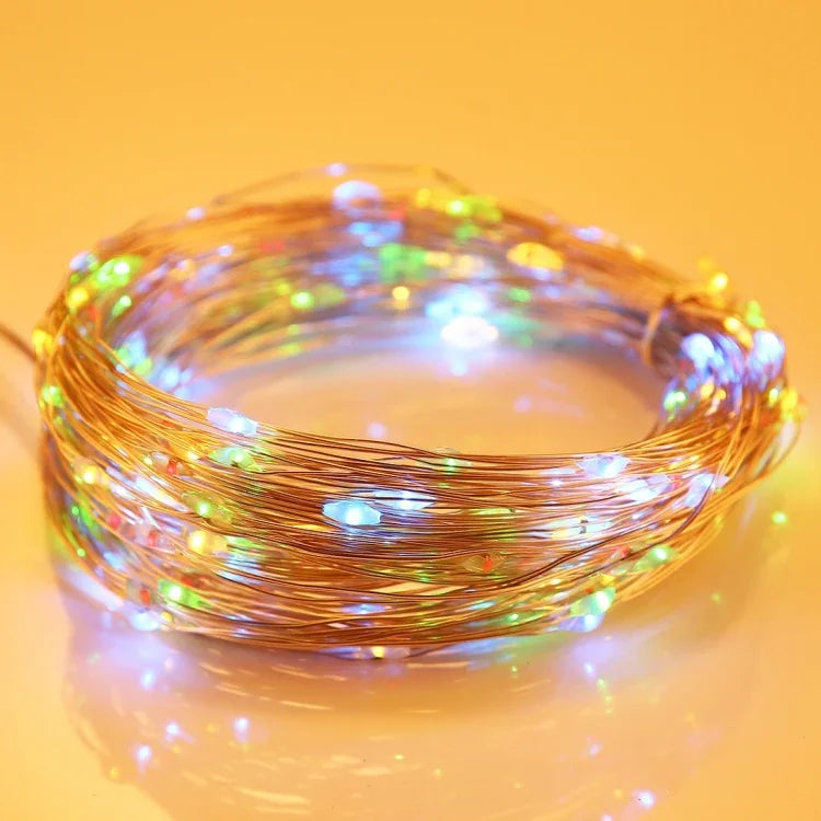 100 LEDs SMD 0603 Lâmpada de Fadas Luz Decorativa, 20m Luz Colorida