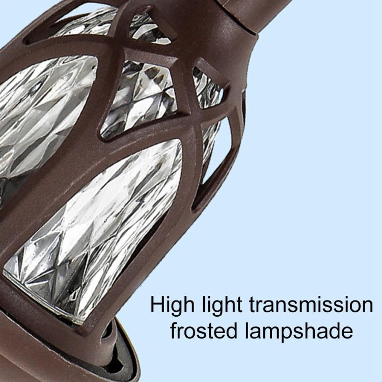 Lâmpada de Relva Exterior para Café com Energia Solar IP65 Impermeável Luz Decorativa LED para Jardim