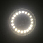 2 PCS 16 LEDs Solar Powered Buried Light Under Ground Lamp IP65 Waterproof Outdoor Garden Street Light, 16 LEDs