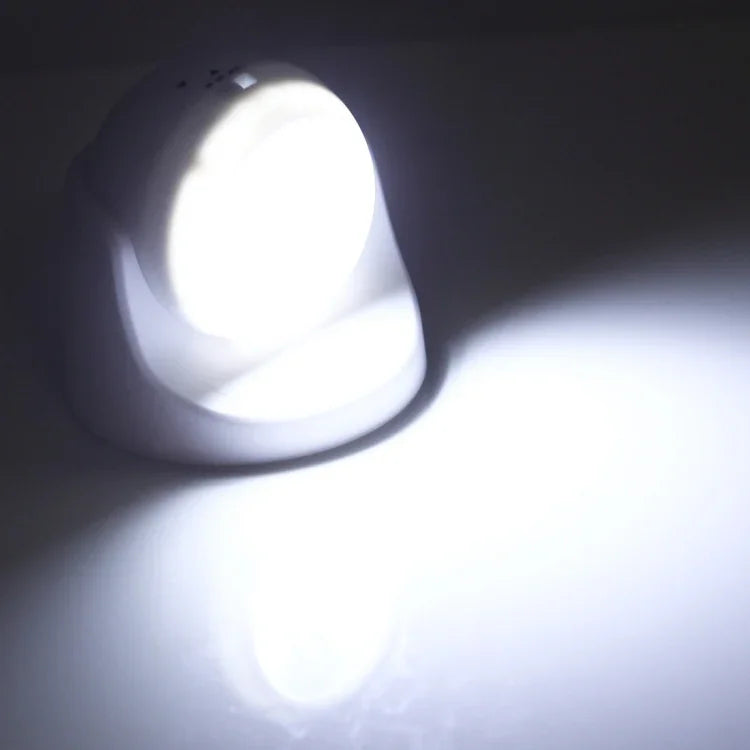9 LEDs 240 LM 6000K Rotação de 360 Graus, Luz de Armário com Sensor de Movimento Sem Fios / Luz Noturna / Candeeiro de Parede para Quarto, Sala, Casa de Banho, Corredor