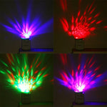 Luz de Palco Bola Mágica de Cristal LED RGB USB 4W com Adaptador Micro USB, com Adaptador Micro USB