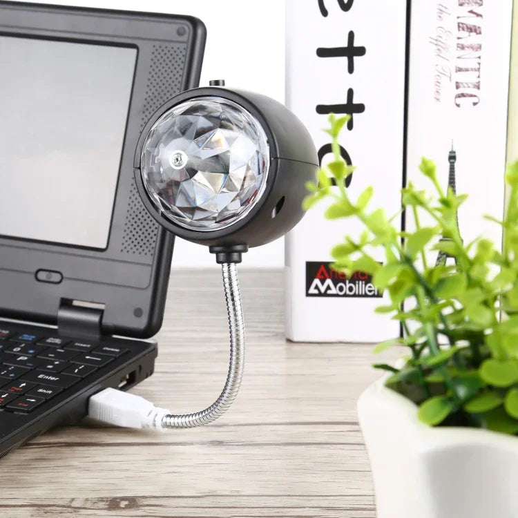 Lâmpada de Projeção Estelar LED Laser USB 4W 5V