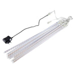 Luz Decorativa LED, Diâmetro do Tubo: 1,2cm, AC 100-240V, Plugue US, EU Opcional, 8 Unidades 50cm/Azul, 8 Unidades 50cm/Colorido, 8 Unidades 50cm/Branco