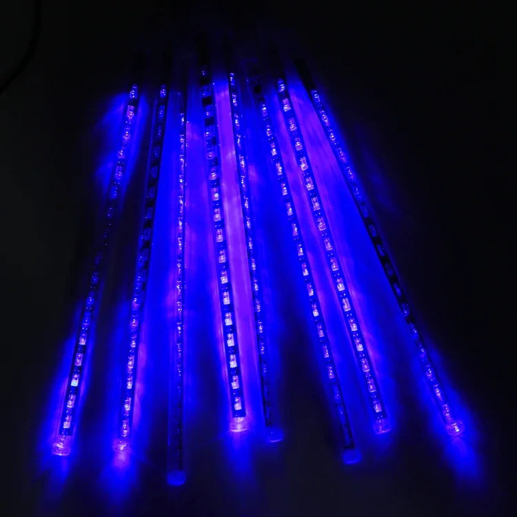 Luz Decorativa LED, Diâmetro do Tubo: 1,2cm, AC 100-240V, Plugue US, EU Opcional, 8 Unidades 50cm/Azul, 8 Unidades 50cm/Colorido, 8 Unidades 50cm/Branco