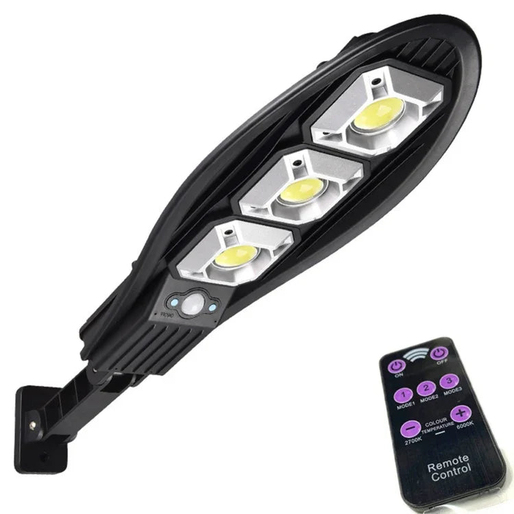 LL-63T Luz Solar para Pátio com Sensor de Corpo Humano e Controlo Remoto, com Controlo Remoto
