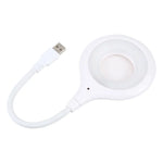 Candeeiro de Secretária Portátil USB 400LM 16 LEDs, 400LM