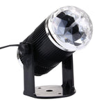 Mini Bola Mágica Rotativa LED de Palco 3W, Plugue UE