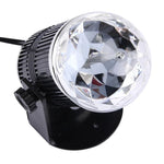 Mini Bola Mágica Rotativa LED de Palco 3W, Plugue UE