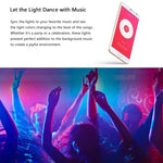 Tira LED de Extensão Inteligente Xiaomi Youpin Yeelight com Controlo Remoto APP WiFi, Comprimento: 1m