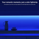 Tira LED de Extensão Inteligente Xiaomi Youpin Yeelight com Controlo Remoto APP WiFi, Comprimento: 1m