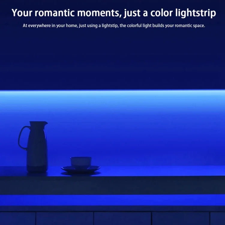 Tira LED de Extensão Inteligente Xiaomi Youpin Yeelight com Controlo Remoto APP WiFi, Comprimento: 1m