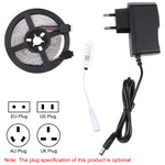 Luz de Corda LED RGB 2835 SMD com Controlo APP Bluetooth, 60 LEDs/m, Comprimento: 5m, 12V 2A 100-240V, LED RGB 2835 SMD, 5m, APP Bluetooth