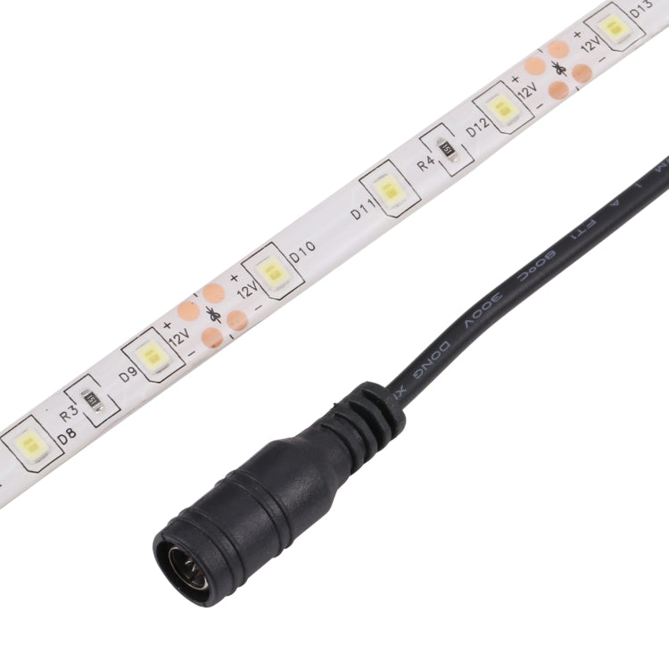 2 Unidades de Luz de Corda LED 2835 SMD Regulável, Luz Branca / Luz Branca Quente, 60 LEDs/m, Comprimento: 5m, 12V 2A 100-240V, LED 2835 SMD, 5m x 2